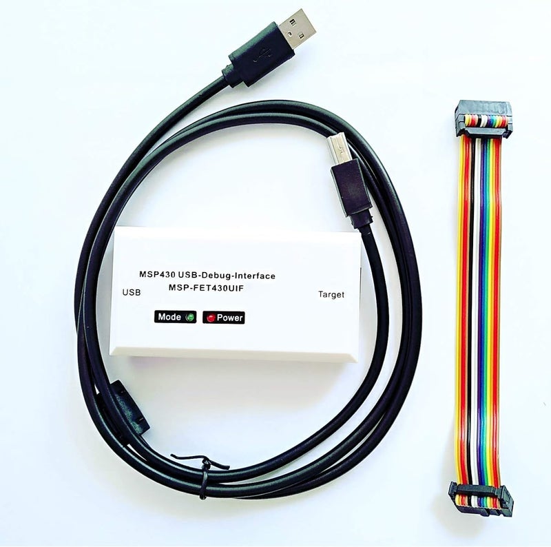 ICTOLTOL JTAG Emulator Programmer Debugger Compatible with MSP430 MSP-FET430UIF LSD-FET430UIF Support JTAG BSL SBW - Image 1